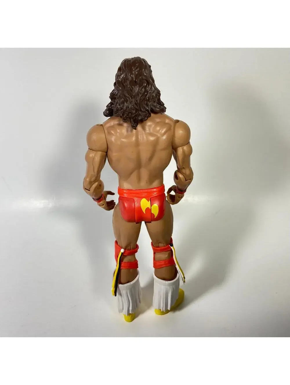 7” Mattel WWE Basic Series #56 Ultimate Warrior Wrestling Figure - INCOMPLETE